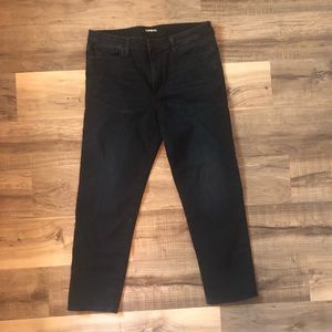 34x30 hyper stretch slim straight dark wash Express jeans